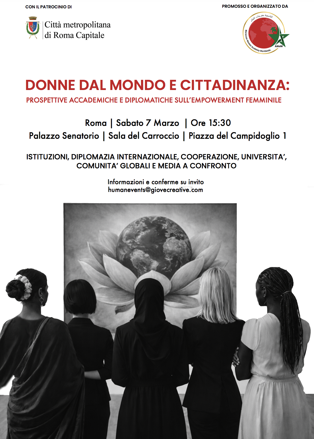 Al momento stai visualizzando Donne dal mondo e cittadinanza: a Roma confronto internazionale sull’empowerment femminile